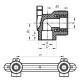 Планка монтажная 20x1/2F Koer K0127.PRO