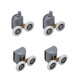 Душова кабіна з низьким піддоном Mixxus HARD SCT01-120x80x198-TR CHROME прозоре скло 5мм (MI69