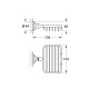 Полка в ванную Grohe Essentials Authentic