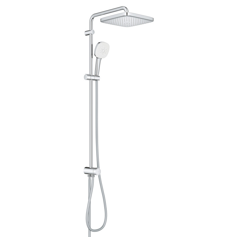 Душевая система Grohe Flex Tempesta System 250 Cube с переключателем настенного монтажа
