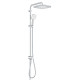 Душевая система Grohe Flex Tempesta System 250 Cube с переключателем настенного монтажа