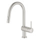 Сенсорный смеситель для кухни с выдвижным изливом Grohe Minta Touch