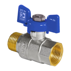 Кран кульовий Koer 3/4" ГШБ (KR.218.B) синій