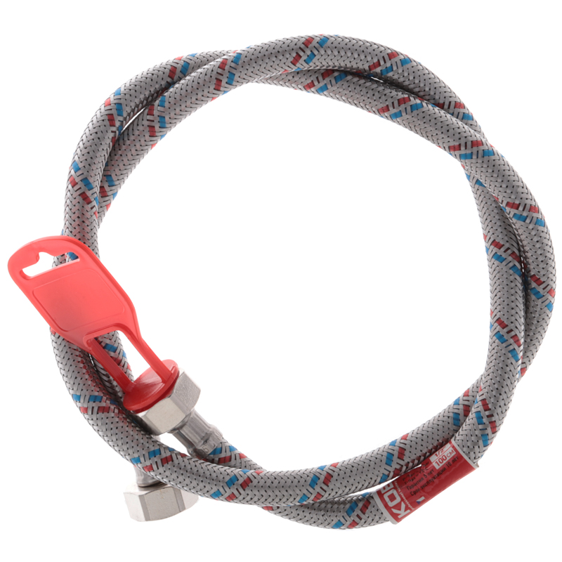 Гибкий шланг для подключения воды гайка 1/2'' - гайка 1/2'' (100 см) Koer