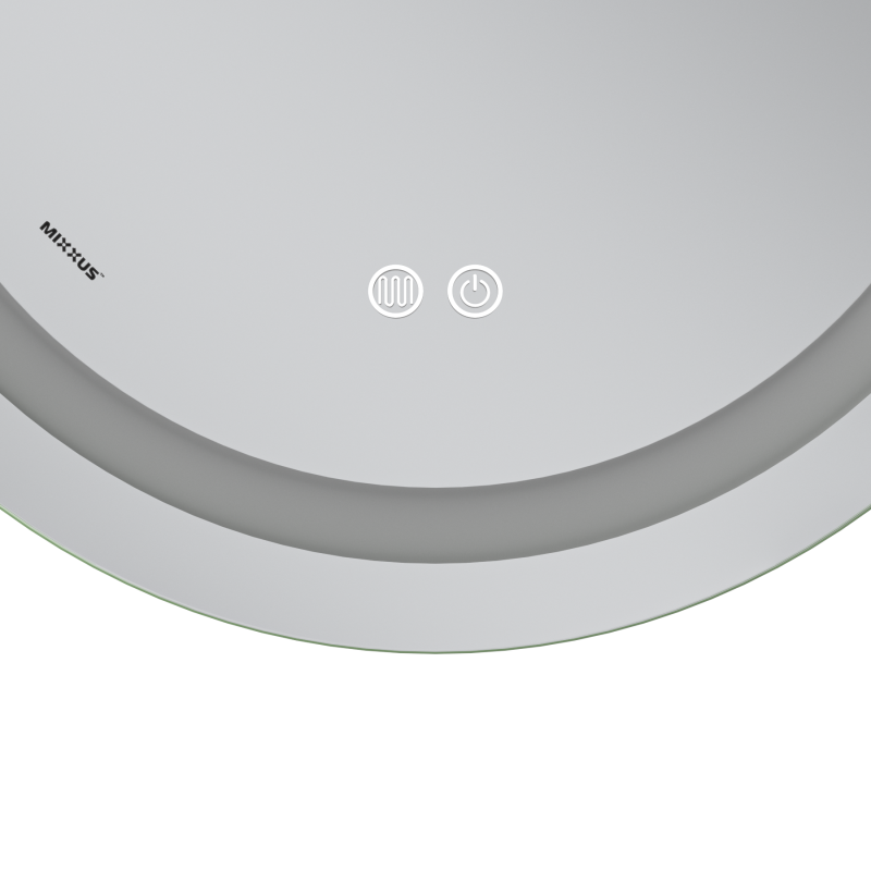 Зеркало Mixxus Premium ELLIPSE MV05-80x60-REVERSE (LED Touch, Anti-fog, димер (3-6,5kK))