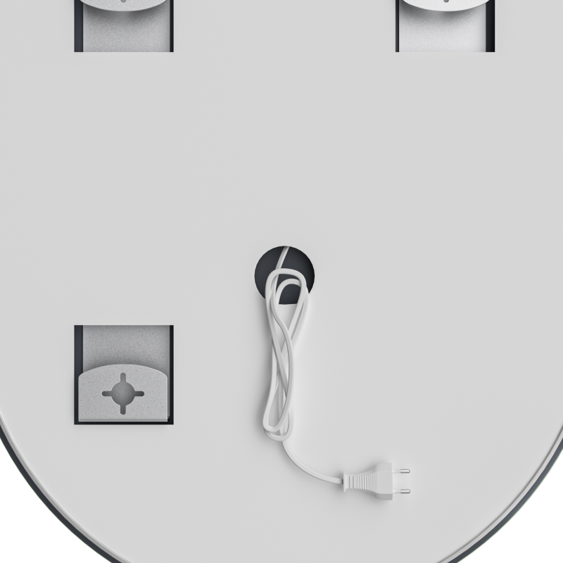 Зеркало Mixxus Premium ELLIPSE MV05-80x60-REVERSE (LED Touch, Anti-fog, димер (3-6,5kK))