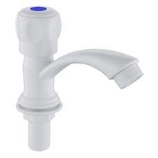 Кран для холодної води Plamix Mono-001-B White