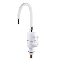 Проточный водонагреватель Zerix ELW06-F-WHITE 3,3 kW силиконовый излив, на мойку