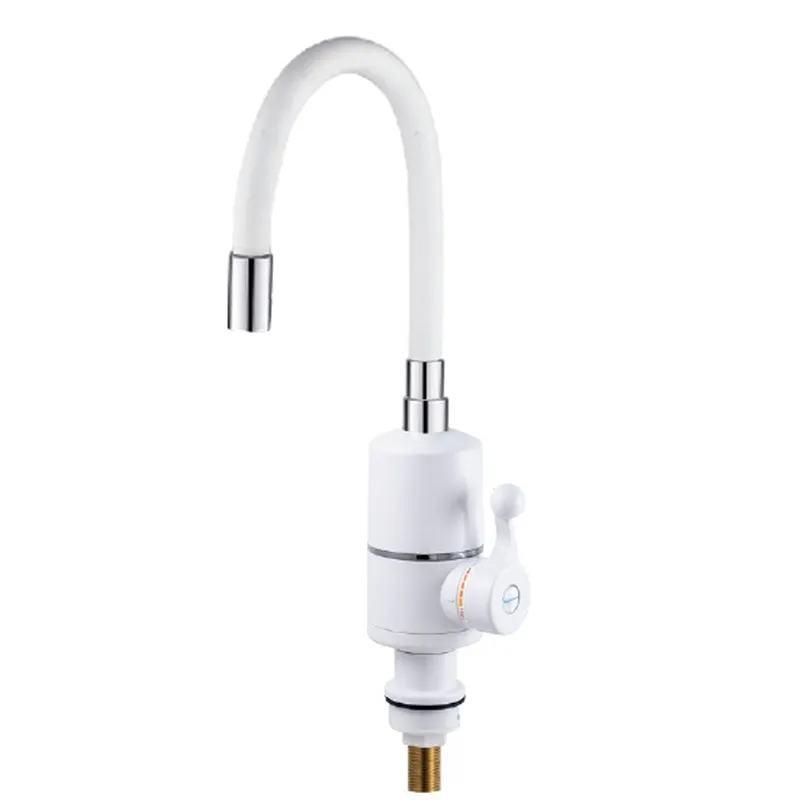 Проточный водонагреватель Zerix ELW06-F-WHITE 3,3 kW силиконовый излив, на мойку