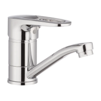 Смеситель для умывальника Haiba Opus 555 (излив 15 см)