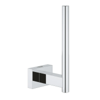 Держатель для запасного рулона туалетной бумаги Grohe Essentials Cube New