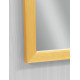 Зеркало настенное Zerix FONTE MRZ09-700x850-REVERSE GOLD прямоугольное в золотой раме