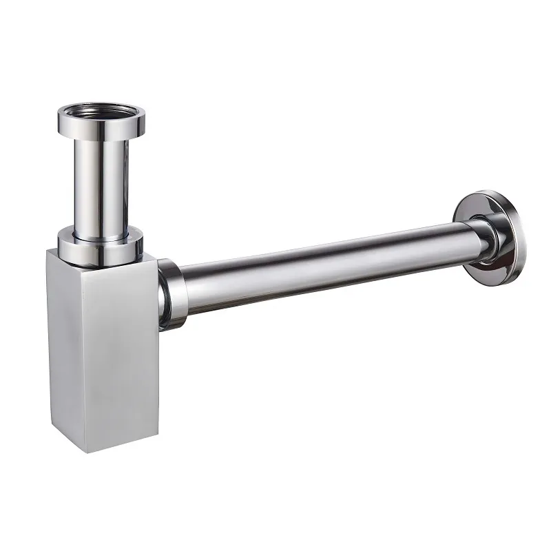 Сифон для умивальника Koer BT-02-01 1 1/4'' (Колір хром)