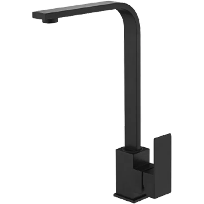 Смеситель для кухни из нерж. стали SUS304 Zerix KUB-011 Black