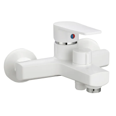 Смеситель для ванны Plamix Leo-009 Euro White (без шланга и лейки)