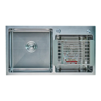 Мойка Zerix ZH7843DS-215 (3.0/1.0) Satin с диспенсером и сушилкой для посуды
