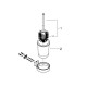 Йоржик для унітазу в комплекті Grohe Essentials Cube New