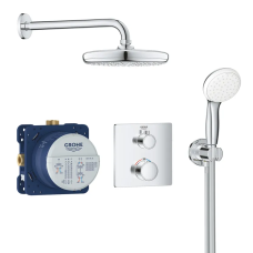 Душевая система скрытого монтажа с термостатом Grohe Grohtherm Convent. Concealed