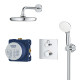 Душевая система скрытого монтажа с термостатом Grohe Grohtherm Convent. Concealed