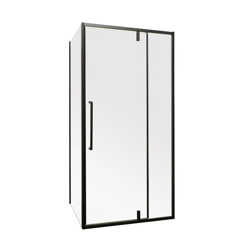 Душова кабіна без піддона Mixxus Premium BEVEL SC01-120x80x195-TR Black прозоре скло 6мм (MI6