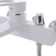 Смеситель для ванны с коротким изливом Mixxus Nevada 009 Euro Белый