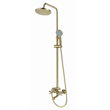 Душова колона зі змішувачем Mixxus Premium Retro Gold-009-J