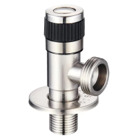 Кран для подключения сантехприборов Mixxus VAL-05-1/2x3/4 с нерж. стали