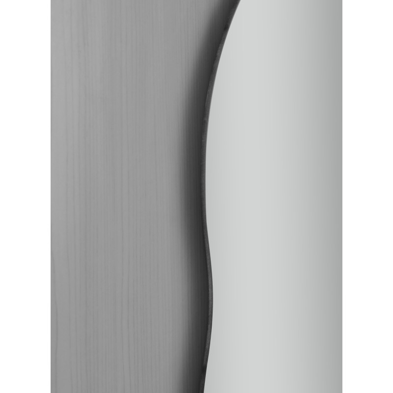 Зеркало настенное Zerix MIRRA MRZ02-450x600x105 прямоугольное с дугообразным верхом, фигурными бока