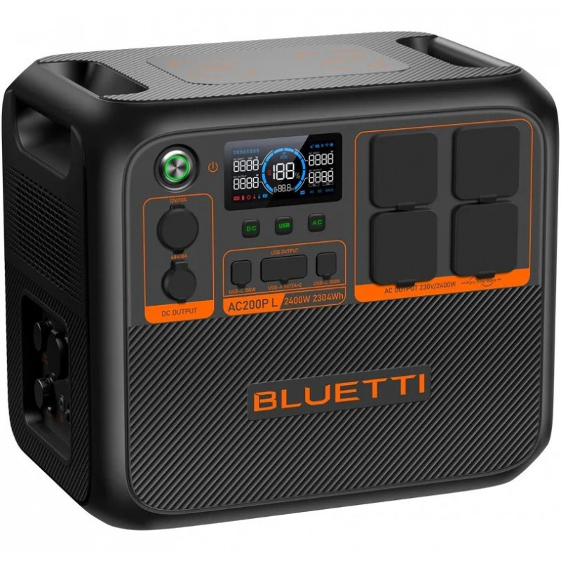 Зарядна станція BLUETTI AC200PL 2400 Вт, 2304 Вт/год