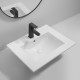 Раковина мебельная Mixxus Premium CUBIC-1501 610х460х170mm с отверстием под смеситель и переливом (
