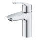 Однорычажный смеситель для раковины S-Size Grohe Eurosmart New с нажимным донным клапаном (23922003