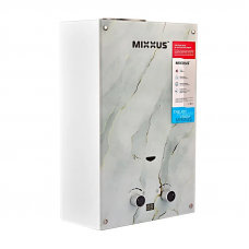 Газова колонка MIXXUS GWH-0510 BASIC GLASS димохідна 10 л/хв (панель зі скла з малюнком) (WH00)