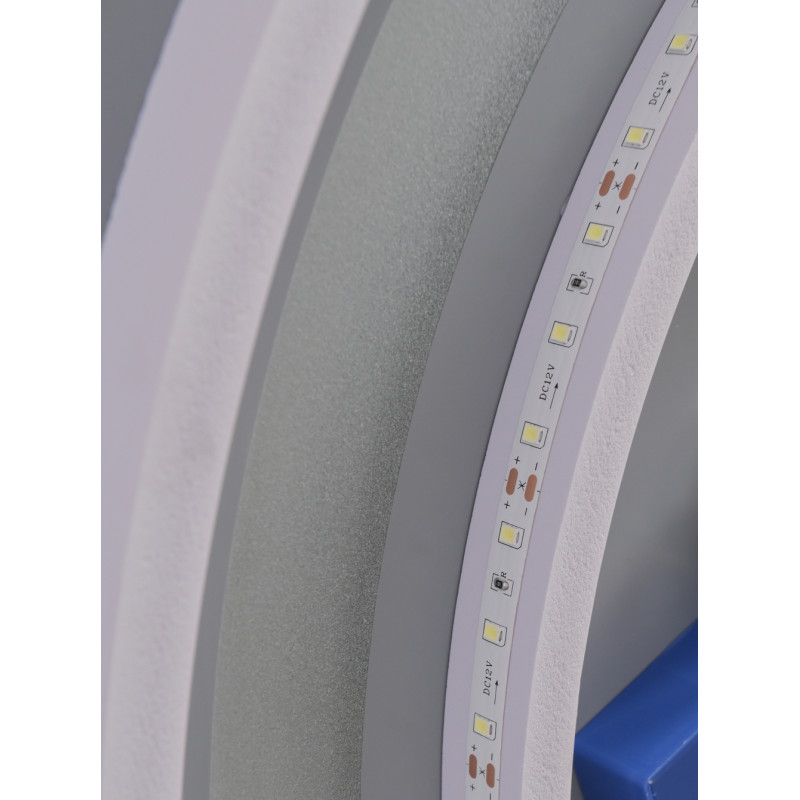 Зеркало Mixxus PLAIN MC02-60-CASE с LED Touch, Anti-fog, димером, рег. яркости, часами