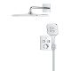 Душевая система скрытого монтажа с термостатом Grohe Grohtherm SmartControl