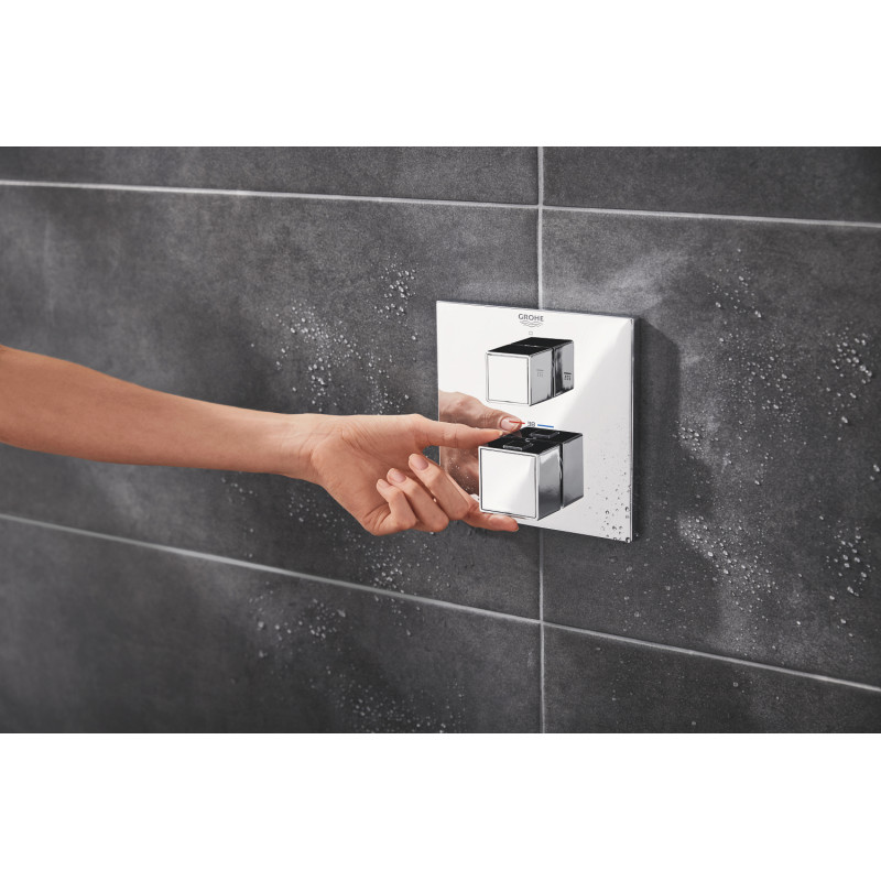 Душевая система скрытого монтажа Grohe Grohtherm Cube