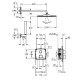 Душевая система скрытого монтажа Grohe Grohtherm Cube