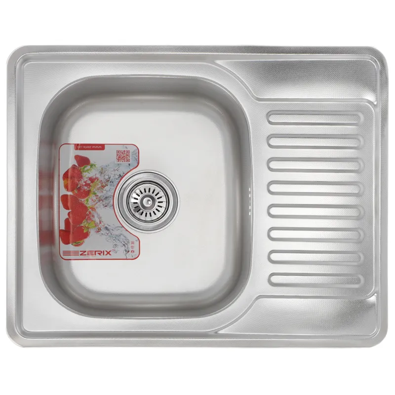 Мойка кухонная Zerix Z6350-06-160D (decor)