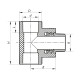Тройник НР 25x3/4M PPR Koer K0110.PRO