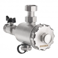 Фільтр магнітний для котла з краном 3/4" Koer KR.1271