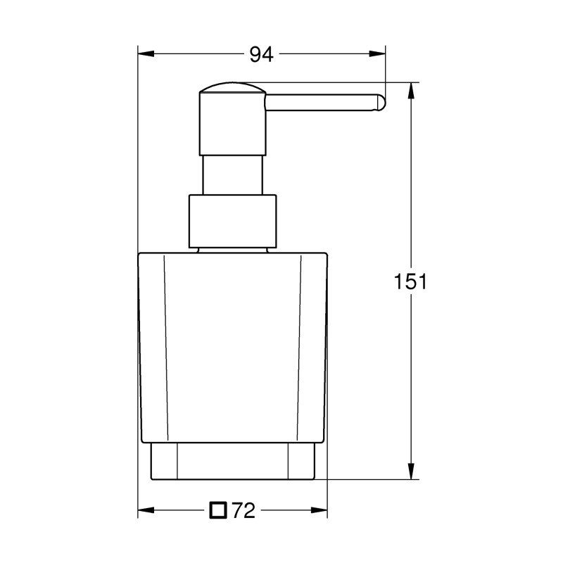 Дозатор рідкого мила Grohe Selection Cube