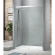 Двері в нішу Koer SR SD05-140x200-TR-01 прозоре скло Easy Clean 6мм, хром