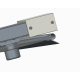 Двері в нішу Koer SR SD05-140x200-TR-01 прозоре скло Easy Clean 6мм, хром