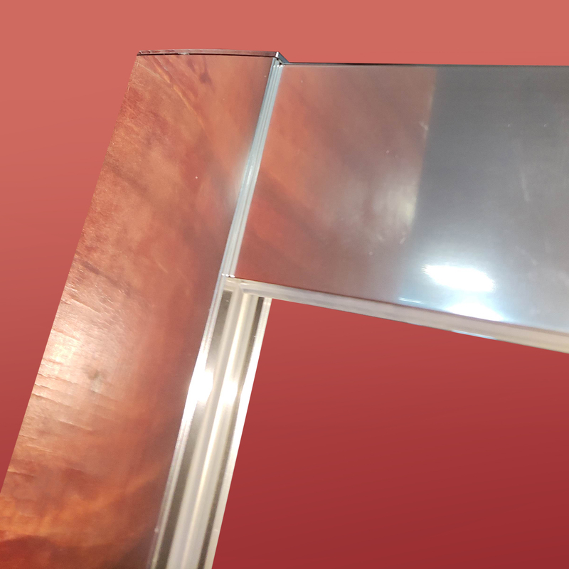 Двері в нішу Koer SR SD05-140x200-TR-01 прозоре скло Easy Clean 6мм, хром