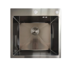 Мойка Mixxus MH5050 Decor Nano-Black из нерж. стали (цвет графит)