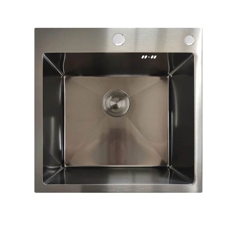 Мойка Mixxus MH5050 Decor Nano-Black из нерж. стали (цвет графит)