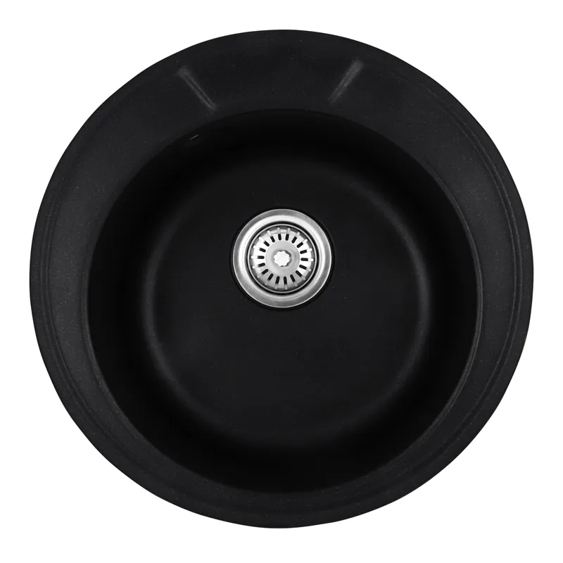 Мойка кухонная Haiba HB8301-G226 Black 490x180