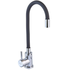 Смеситель для кухни Mixxus SUS-011 Chrome Refl.Black (нерж. сталь)