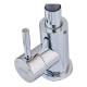 Смеситель для кухни Mixxus SUS-011 Chrome Refl.Black (нерж. сталь)