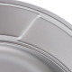 Мойка кухонная Haiba 490 (Satin)