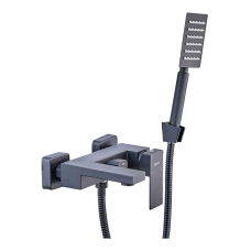 Смеситель для ванны Zerix KUB-008 (Euro) Black с нерж. стали SUS304 (Цв. черный)